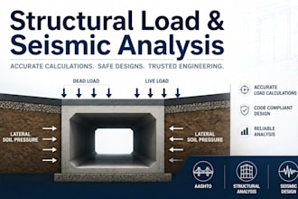calculate structural loads, wind and seismic analysis for your building
