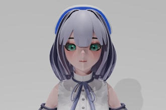 create professional 3d anime characters