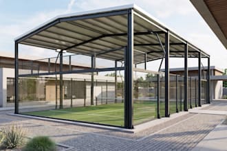 design padel and pickleball courts and sports facilities