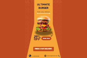 design professional restaurant flyers and posters