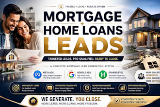 generate mortgage loan and home loan leads via facebook and google ads