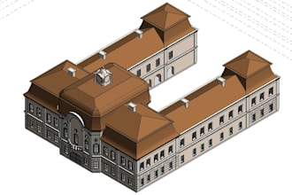 convert dwg or pdf to revit 3d model