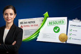 resolve payroll tax irs 941 notice and tax penalty reduction