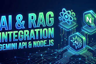 integrate gemini API and rag into your react node app