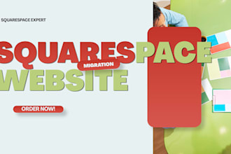 migrate or redesign your existing website on wix or wordpress to squarespace