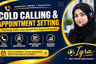 cold call leads and book qualified appointments