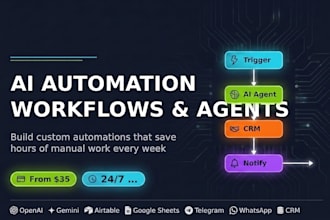 build ai automation workflows, ai agents