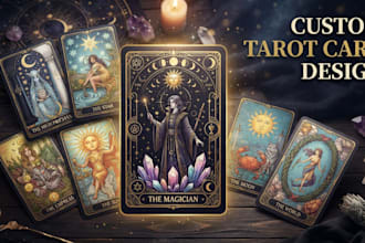 design custom tarot cards and oracle deck