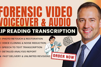 do lip reading from silent or unclear videos, with detailed report, lip sync
