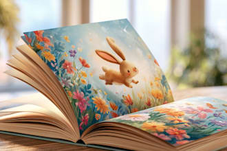 children story book illustration and children story book art