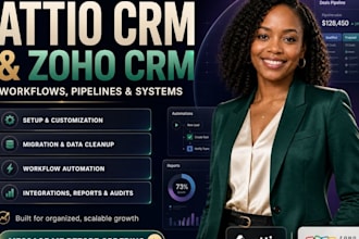 setup, migrate and automate your attio crm zoho crm workflow and pipelines
