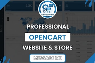 fix opencart install and customize opencart ecommerce site opencart theme