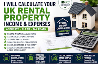 calculate your UK rental property income and allowable expenses