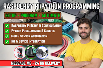 set up, program and automate your raspberry pi project with python