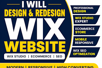 build wix ecommerce store, wix online store and ecommerce website