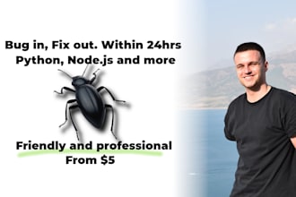 debug your python or nodejs code in 24 hours