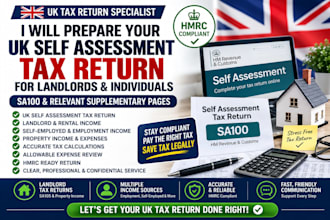 file your UK self assessment tax return for landlords and individuals