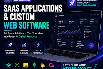 build ai powered saas applications and custom web applications