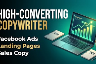 write high converting ad copy and sales copy