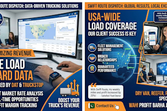 dispatch trucks and find high paying loads on dat