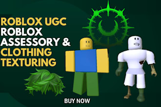 create custom roblox ugc, characters, and bundles