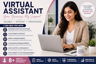 your virtual assistant for admin support