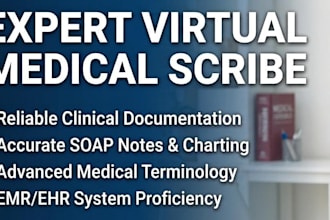 virtual medical scribing and clinical documentation