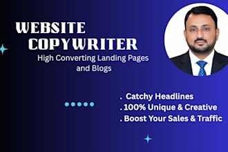 write SEO website copywriting and engaging web content