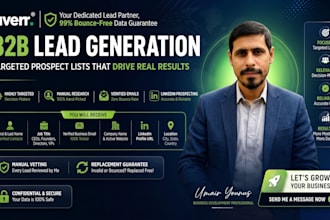 do targeted b2b lead generation and linkedin prospecting