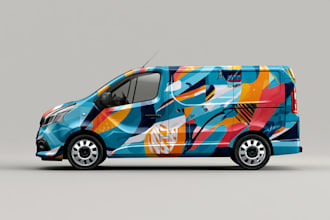 professional car wrap design, van wrap design and car wrap