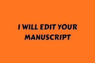 edit your manuscript professionally