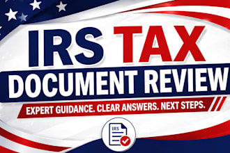 review your irs tax notice, letter, and tax documents with expert guidance