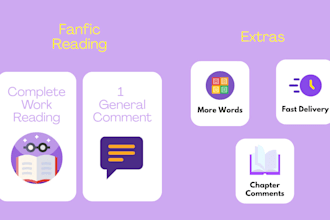 read your fanfiction on ao3 and comment