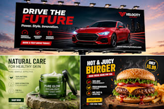 create ai advertising billboards and professional ad designs
