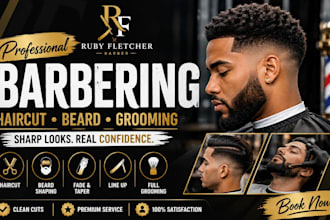 do professional barbering, haircut and beard grooming services