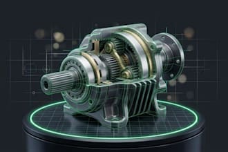 design custom mechanical parts and enclosure for your product project