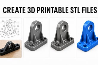 create 3d printable stl files from sketch or photo in solidworks fusion 360