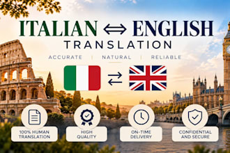 translate english to italian and italian to english