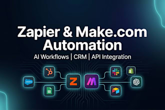 automate with zapier and makecom