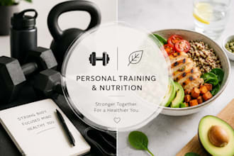 create a personalized training and nutrition plan