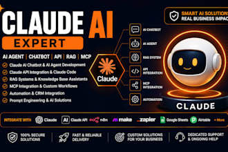 claude ai expert claude chatbot, ai agent, API, rag, mcp