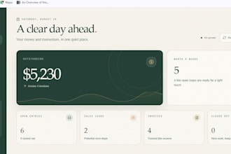 build a simple web app to track your invoices and leads