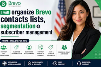 organize brevo email contact lists segmentation subscriber management
