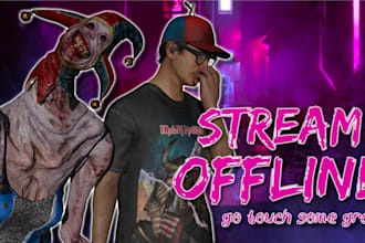 create a youtube or twitch thumbnail for you