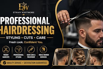 provide professional hairdressing, hairstyling and hair care services