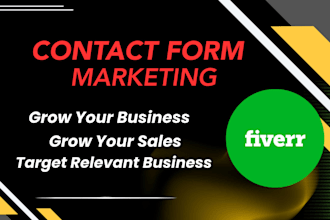 do bulk contact us form submission and data entry