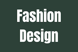 design custom fashion clothing and outfit illustrations