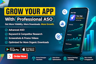 do aso and optimize your app store or google play listing