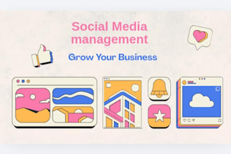 social media pages management