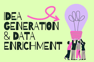 do b2b lead generation, data enrichment and research